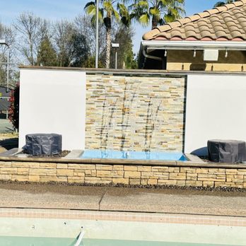 Saving Pro Landscaping - Modern Water fountain - Landscaping Near Me