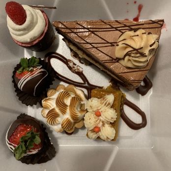 Du Jour Restaurant - Assorted desserts for two - New American Near Me - Scottsdale, Arizona Du Jour Restaurant - Assorted desserts for two - New American Near Me - Scottsdale, Arizona