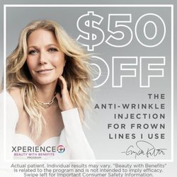 C C Lou Aesthetics & Wellness - Call for your $50 off Xeomin today.