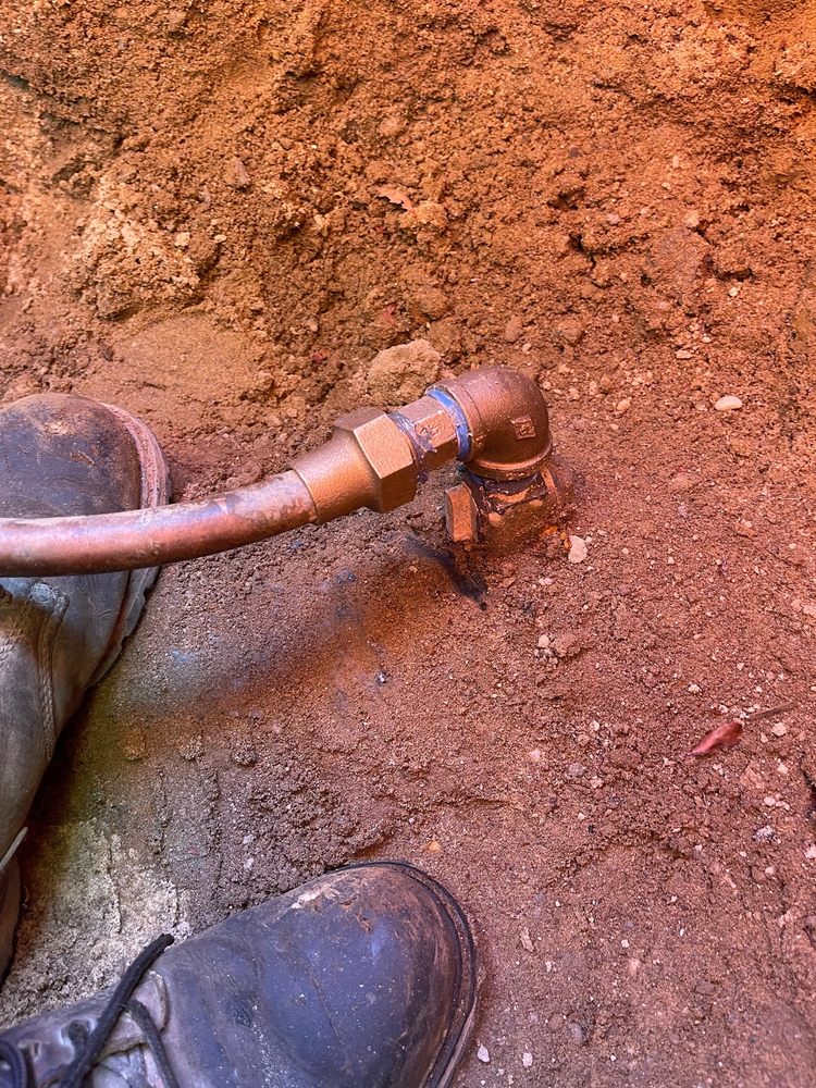 Slide of Empire Water Main & Sewer