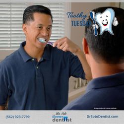 Imelda D Soto, DDS - Use the 2-2 Rule when brushing your teeth! That is, be sure to brush your teeth for two minutes, at least twice a day.
