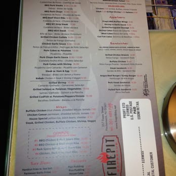 Fire Pit BBQ - Menu - Barbeque Near Me - Hackensack, New Jersey