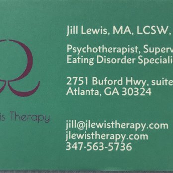 Jill Lewis, MA LCSW CEDS - Counseling & Mental Health Near Me - Atlanta, Georgia Jill Lewis, MA LCSW CEDS - Counseling & Mental Health Near Me - Atlanta, Georgia
