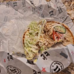 Jimmy John's - Tuna on pita. Not a gyro