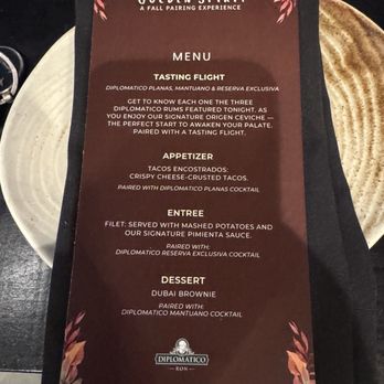 Origen - Tonight's event menu - Steakhouses Near Me - Gilbert, Arizona