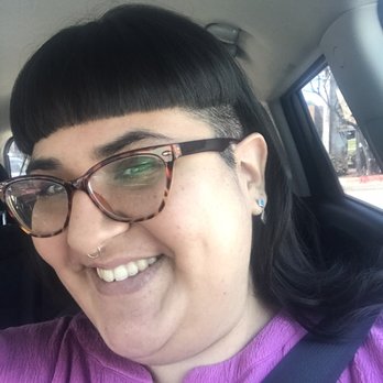 Urban Hair - My haircut: blunt bangs, with both sides shaved. Devin was not scared to ask me the right questions to get this style customized for me! - Hair Salons Near Me - Austin, Texas Urban Hair - My haircut: blunt bangs, with both sides shaved. Devin was not scared to ask me the right questions to get this style customized for me! - Hair Salons Near Me - Austin, Texas