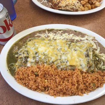 Rosa's Cafe - Chile verde burrito with rice and beans. Mmm - Mexican Near Me - Ogden, Utah Rosa's Cafe - Chile verde burrito with rice and beans. Mmm - Mexican Near Me - Ogden, Utah