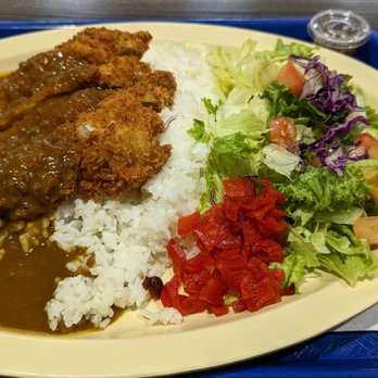 Miyabi-Tei - Chicken katsu curry with salad - Japanese Near Me - Costa Mesa, California Miyabi-Tei - Chicken katsu curry with salad - Japanese Near Me - Costa Mesa, California