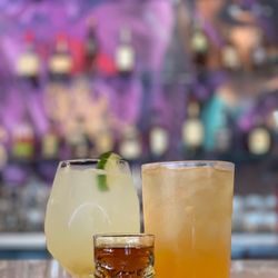 Epic Rita & Bourbon Peach Smash
