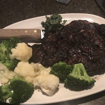 The Backyard Steak Pit - Ribeye, a bit overcharred - Seafood Near Me - Gurnee, Illinois The Backyard Steak Pit - Ribeye, a bit overcharred - Seafood Near Me - Gurnee, Illinois