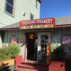 Firehouse Grill And Ice Cream Parlor - Front entrance