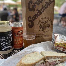 The Cheese Shop - This photo is from my sandwich in 2020--which was delightful.  I was so disappointed in my sandwich in 2024 I didn't even take a picture.