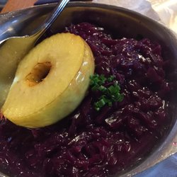 Hotel Krone - Rotkohl. Yum!