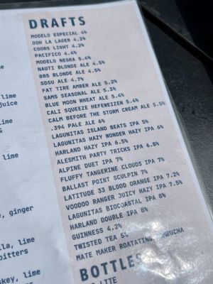 Menu photo 7 Nautilus Tavern San Diego, CA