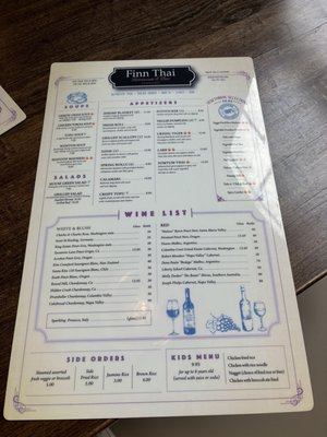Menu photo 1 Finn Thai - Great Falls Great Falls, VA Menu photo 1 Finn Thai - Great Falls Great Falls, VA