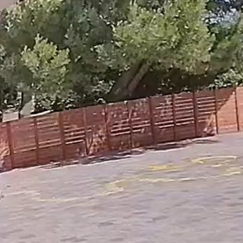 Regalado Landscape - Them pouring out the acid on our pavers. - Landscaping Near Me