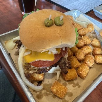 Fat Heads Saloon - Sliced Sirloin and egg Headwich and tots - Chicken Wings Near Me - Pittsburgh, Pennsylvania Fat Heads Saloon - Sliced Sirloin and egg Headwich and tots - Chicken Wings Near Me - Pittsburgh, Pennsylvania