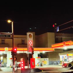 Shell - Gas station at night