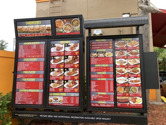 Menu photo 2 La Granja Orlando, FL Menu photo 2 La Granja Orlando, FL