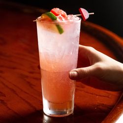 Watermelon Sugar High - Lime, Simple Syrup, and Gin