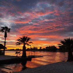 Pirates Den Resort - The sunsets are phenomenal.  Bonnie Feigt's photo Nov. 2020