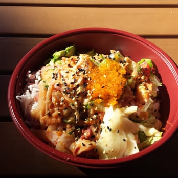 Wow Bento - Poke bowl with spicy tuna, albacore, and octopus and all the fixings - Japanese Near Me - Irvine, California Wow Bento - Poke bowl with spicy tuna, albacore, and octopus and all the fixings - Japanese Near Me - Irvine, California
