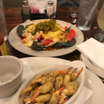 Steve's Marina Restaurant - Seafood nachos and blue crab claws - Seafood Near Me - Long Beach, Mississippi Steve's Marina Restaurant - Seafood nachos and blue crab claws - Seafood Near Me - Long Beach, Mississippi