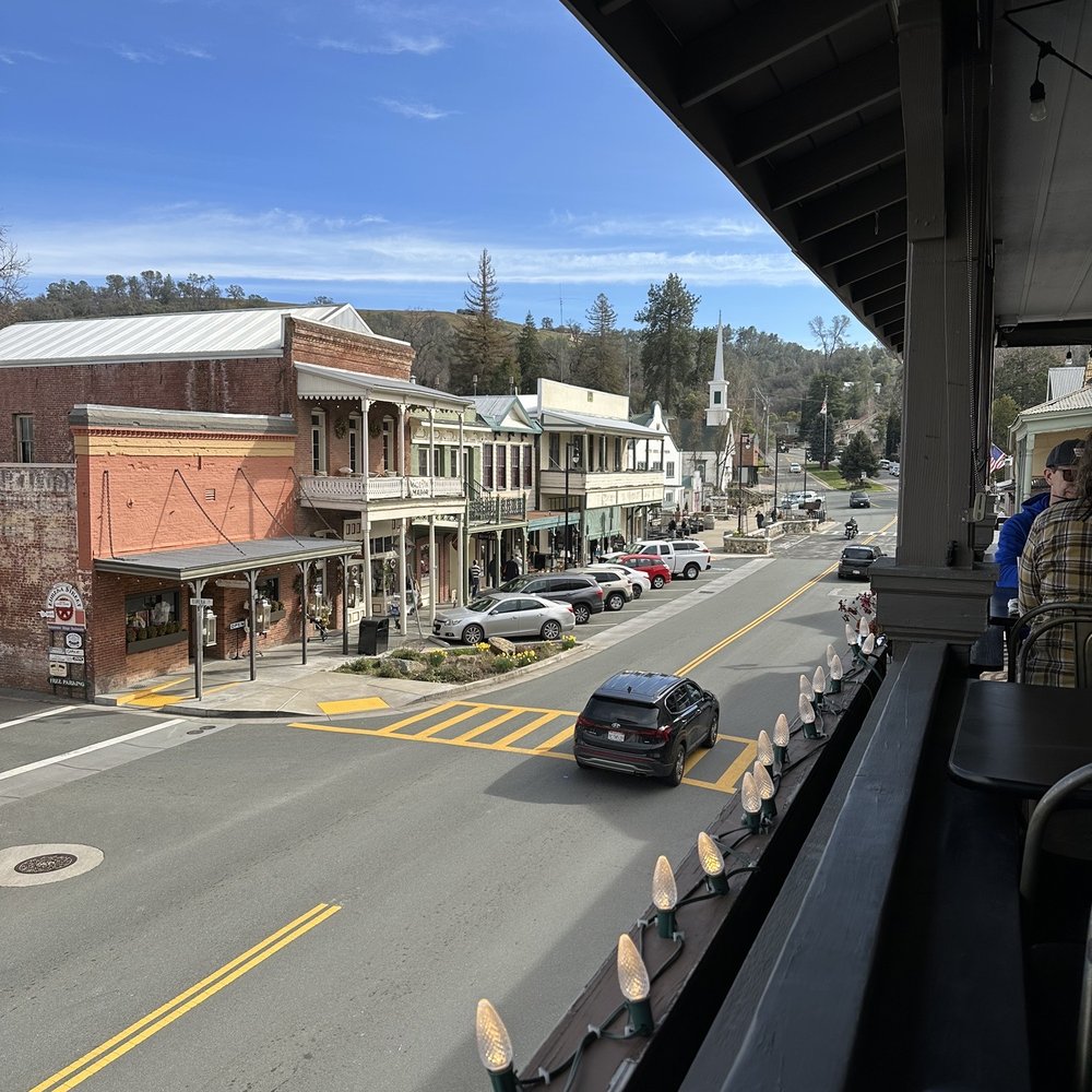Hotel Sutter Restaurant - The view from upstairs. - New American Near Me - Sutter Creek, California Hotel Sutter Restaurant - The view from upstairs. - New American Near Me - Sutter Creek, California