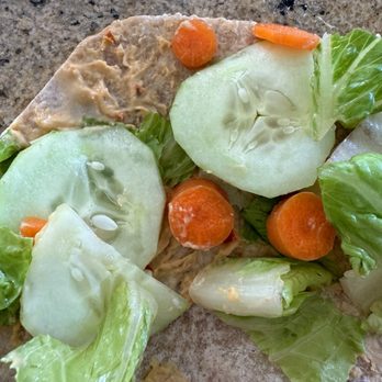 Stacys Smoothies - The "hummus" wrap. Anyone see any - Juice Bars & Smoothies Near Me - Sunapee, New Hampshire Stacys Smoothies - The "hummus" wrap. Anyone see any - Juice Bars & Smoothies Near Me - Sunapee, New Hampshire