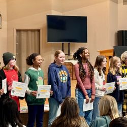 Columbia Christian School - Awards assembly.