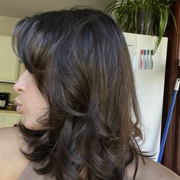 Shag haircut done by Lupe Shag haircut done by Lupe