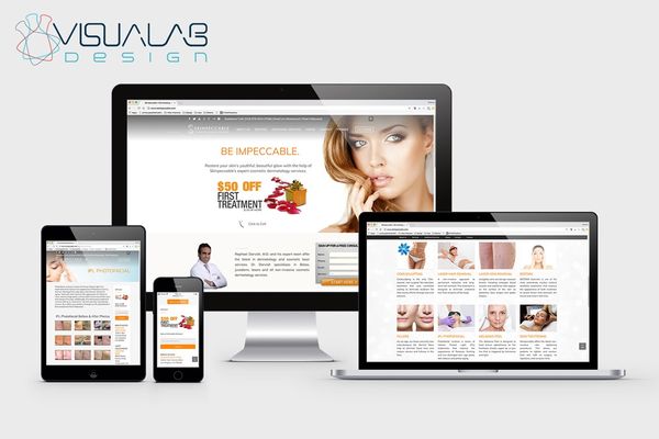 Visualab Design - Visualab Design completed the websiite for Skinpeccable med spa in west hollywood - Los Angeles, CA