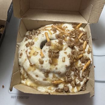 Cinnaholic - Salted caramel pretzel - Bakeries Near Me - East Windsor, New Jersey Cinnaholic - Salted caramel pretzel - Bakeries Near Me - East Windsor, New Jersey