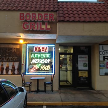 Border Grill Fresh-Mex - They have a sign up, though it's not lit up yet! - Tacos Near Me - Orlando, Florida