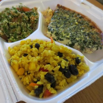Helena's Magic Kitchen - Spinach and smoked ham quiche + 2 sides. - American Near Me - Toronto, Ontario
