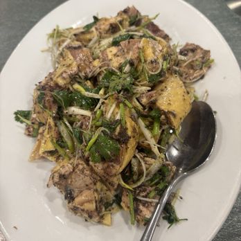 Congee Noodle House - 黑松露撈雞(半隻) Cold Chicken in Truffle Sauce (Half) - Noodles Near Me - Vancouver, British Columbia Congee Noodle House - 黑松露撈雞(半隻) Cold Chicken in Truffle Sauce (Half) - Noodles Near Me - Vancouver, British Columbia