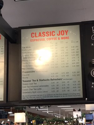 Menu photo 2 Starbucks San Diego, CA Menu photo 2 Starbucks San Diego, CA