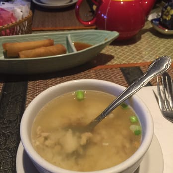 Ploy Thai - Chicken rice soup - Thai Near Me - Brandon, Florida