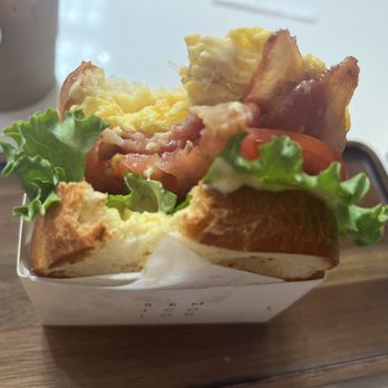 Semicolon Cafe - Bite into BELT sandwich - Desserts Near Me - New Brunswick, New Jersey