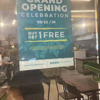 Ono Hawaiian BBQ - There special for grand opening - Hawaiian Near Me - Clovis, California