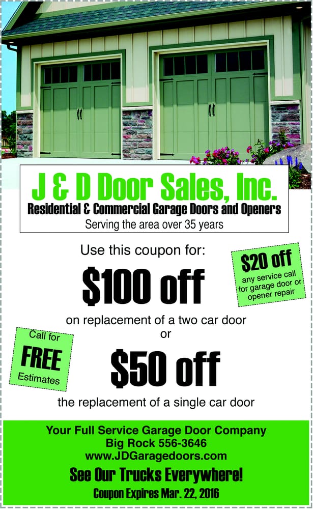 J & D DOOR SALES Updated September 2024 26 Photos 200 S 2nd Dr