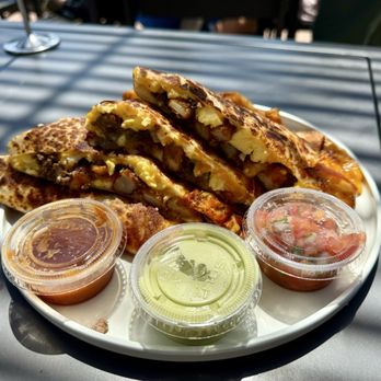Burnt Crumbs - Breakfast Quesadilla - New American Near Me - Irvine, California