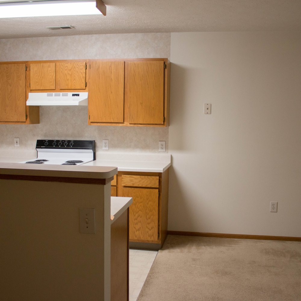 Kitchen and dining area Kitchen and dining area