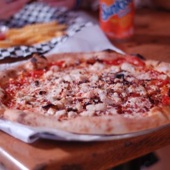Pizza Bocca Lupo - Chicken, Bacon, Onion - Pizza Near Me - San Jose, California Pizza Bocca Lupo - Chicken, Bacon, Onion - Pizza Near Me - San Jose, California