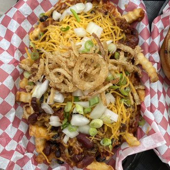 Ruby's Roadside Grill - Chili Cheese Fries, needs more cheese - Burgers Near Me - Seaside, Oregon