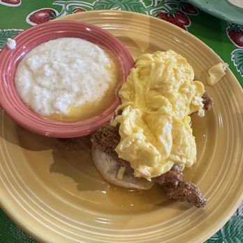 The Flying Biscuit Cafe - Honey butter chicken biscuit - Southern Near Me - Richmond, Texas The Flying Biscuit Cafe - Honey butter chicken biscuit - Southern Near Me - Richmond, Texas