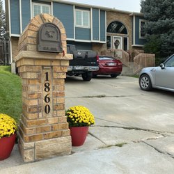 Quality Care Masonry - My finished mailbox