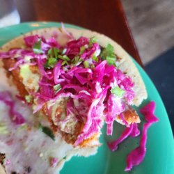Casa Verde - Fish taco.  Had to ask for a lime wedge.  Not bad.