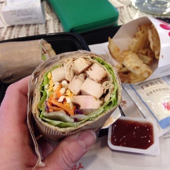 Chick-fil-A - Got the number 10. Super good and very healthy wrap full of veggies. Option to put on a dressing. - Fast Food Near Me - Normal, Illinois