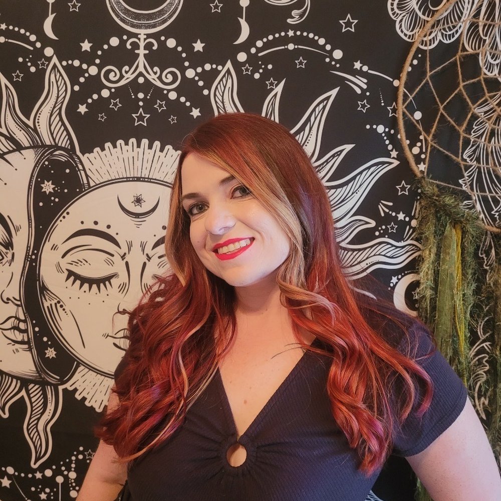 Dolce Salon - Reds and blonde highlight - Hair Salons Near Me - Austin, Texas